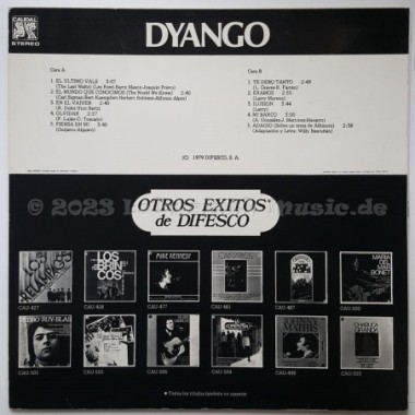 Dyango - Dyango • 12" Vinyl LP - Labyrinth Music