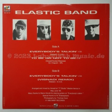 Elastic Band - Everybody's Talkin' • 12" Vinyl Maxi • EX - Labyrinth Music