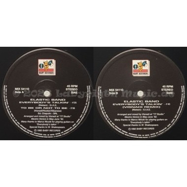 Elastic Band - Everybody's Talkin' • 12" Vinyl Maxi • EX - Labyrinth Music