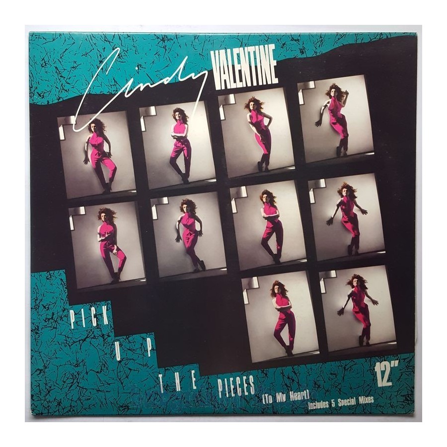 Cindy Valentine - Pick Up The Pieces (To My Heart) • 12" Vinyl Maxi • NM - Labyrinth Music