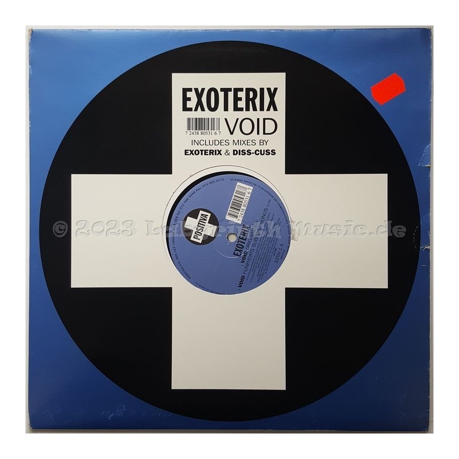 Exoterix - Void • 12" Vinyl Maxi • EX - Labyrinth Music