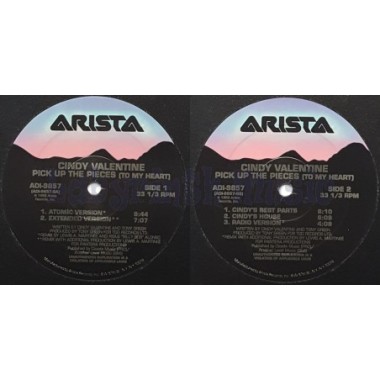 Cindy Valentine - Pick Up The Pieces (To My Heart) • 12" Vinyl Maxi • NM - Labyrinth Music