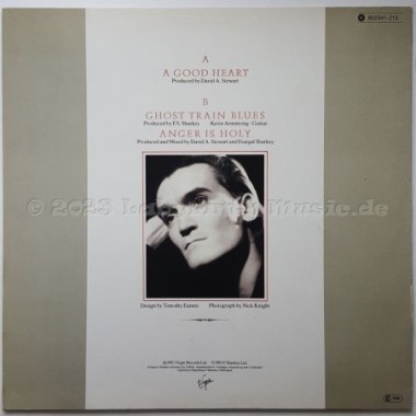 Feargal Sharkey - A Good Heart • 12" Vinyl Maxi • EX - Labyrinth Music