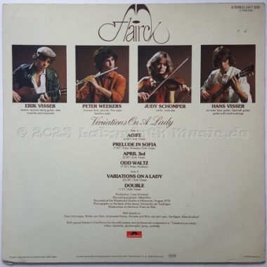 Flairck - Variations On A Lady • 12" Vinyl LP - Labyrinth Music