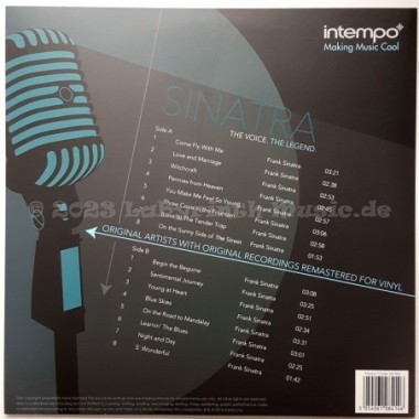 Frank Sinatra - Sinatra • The Voice • The Legend • 12" Vinyl LP • MINT - Labyrinth Music