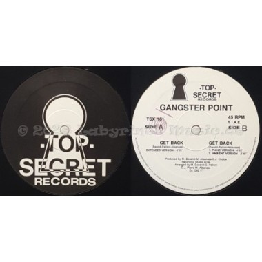 Gangster Point - Get Back • 12" Vinyl Maxi - Labyrinth Music