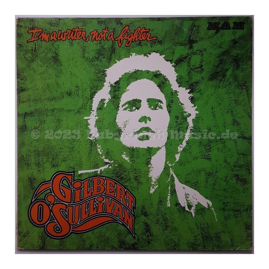Gilbert O'Sullivan - I'm A Writer Not A Fighter • 12" Vinyl LP - Labyrinth Music