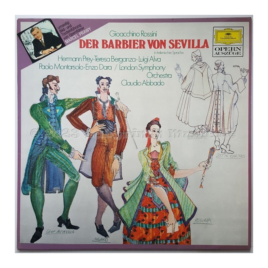 Gioacchino Rossini - Der Barbier Von Sevilla • 12" Vinyl LP • MINT - Labyrinth Music