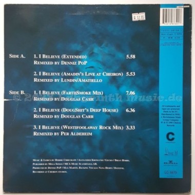 Herbie - I Believe • 12" Vinyl Maxi - Labyrinth Music