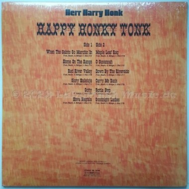 Herr Harry Honk - Happy Honky Tonk • 12" Vinyl LP • MINT - Labyrinth Music