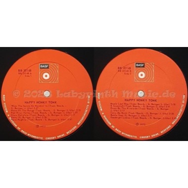 Herr Harry Honk - Happy Honky Tonk • 12" Vinyl LP • MINT - Labyrinth Music