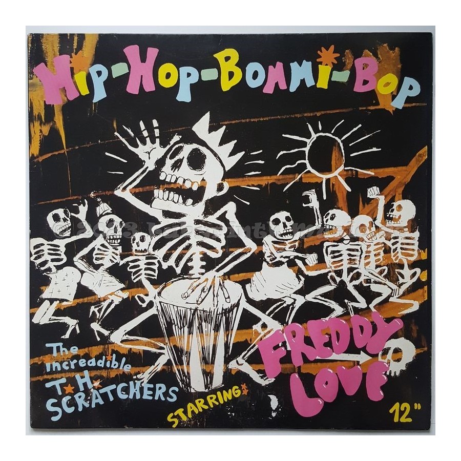 The Increadible T. H. Scratchers - Hip-Hop-Bommi-Bop • 12" Vinyl Maxi - Labyrinth Music