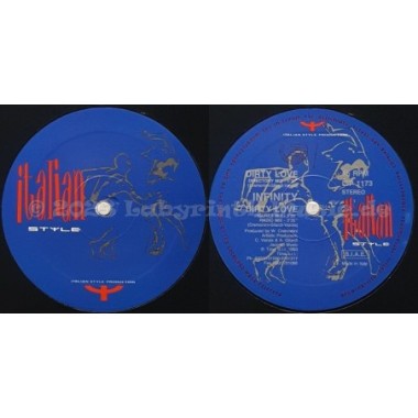 Infinity - Dirty Love • 12" Vinyl Maxi • EX - Labyrinth Music