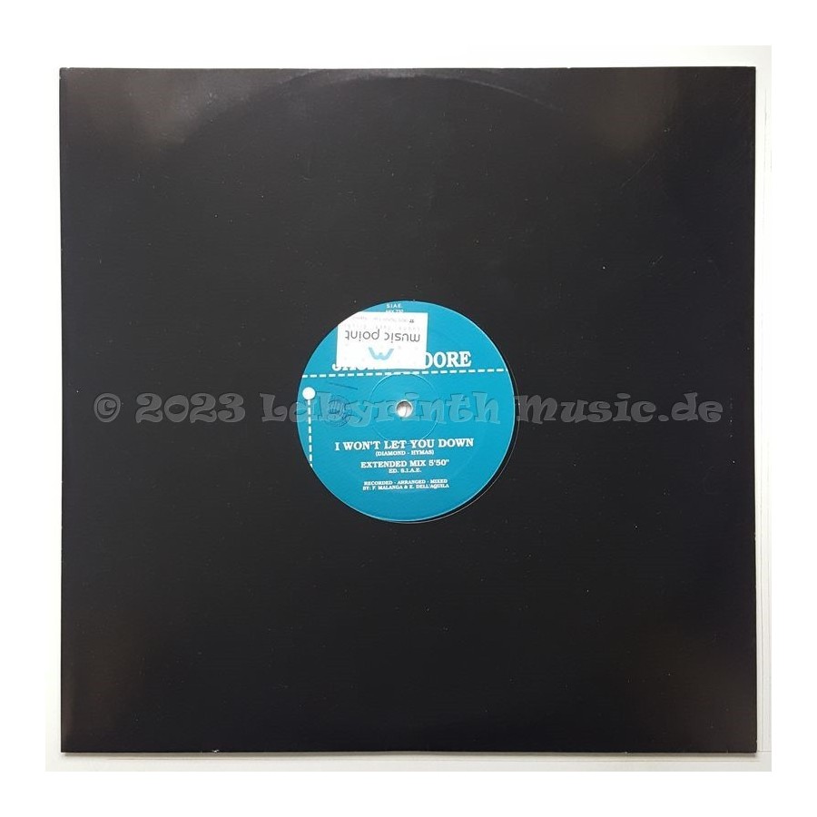 Jackie Moore - I Won't Let You Down • 12" Vinyl Maxi - Labyrinth Music