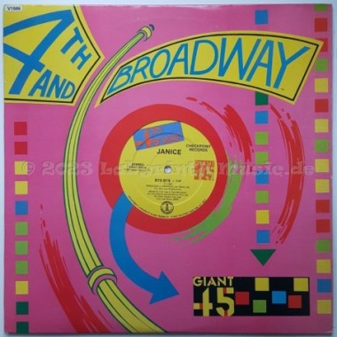 Janice - Bye-Bye • 12" Vinyl Maxi • NM - Labyrinth Music