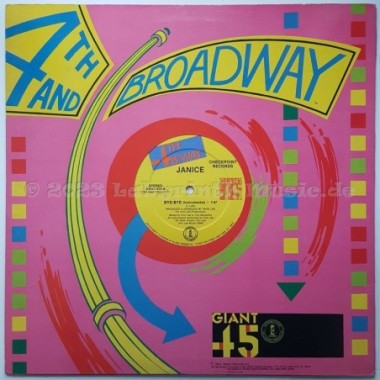 Janice - Bye-Bye • 12" Vinyl Maxi • NM - Labyrinth Music