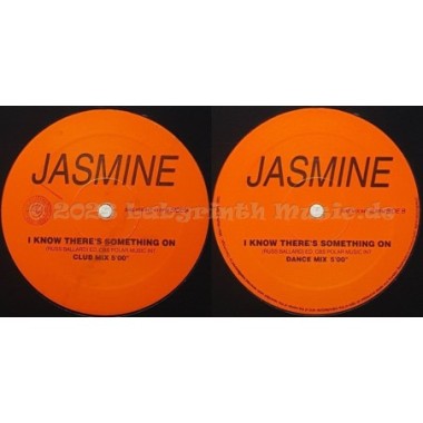 Jasmine - I Know There's Something On • 12" Vinyl Maxi • EX - Labyrinth Music