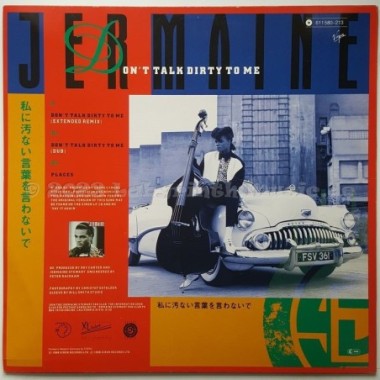Jermaine Stewart - Don't Talk Dirty To Me • 12" Vinyl Maxi • EX - Labyrinth Music
