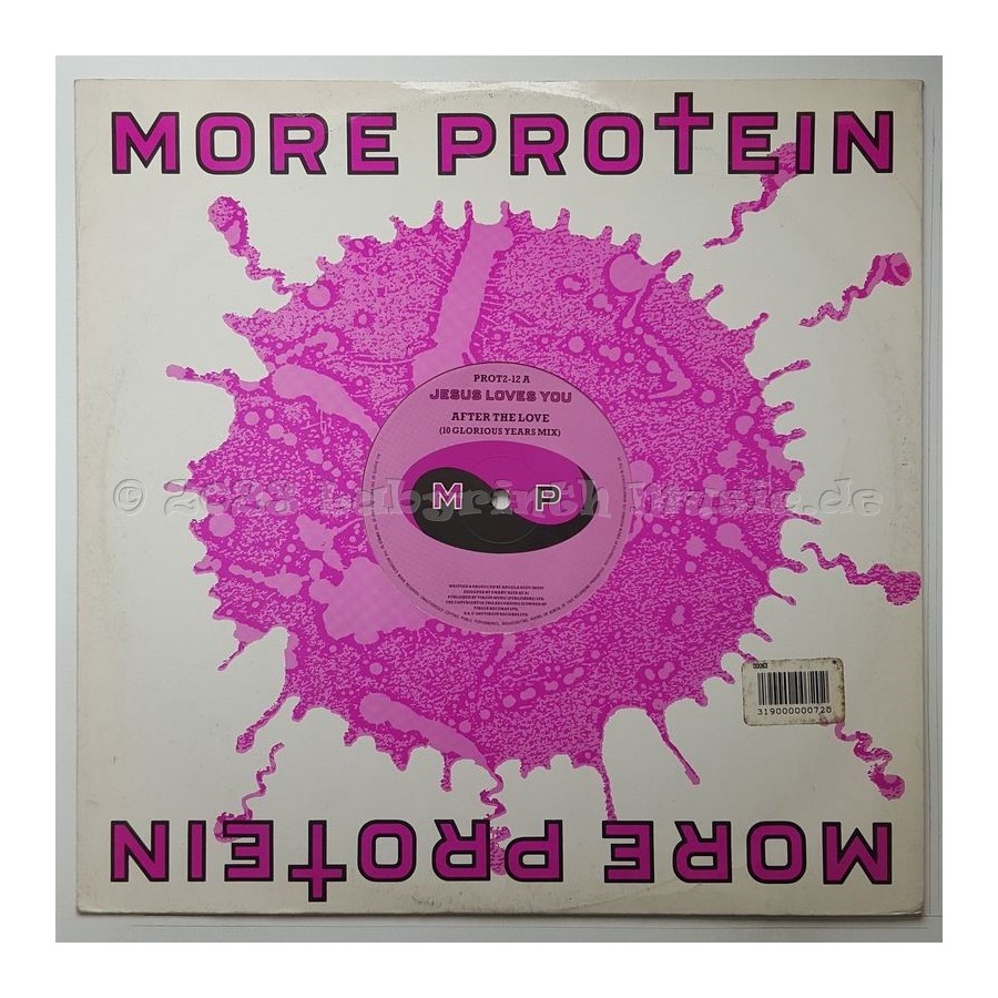 Jesus Loves You - After The Love • 12" Vinyl Maxi - Labyrinth Music