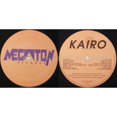 Kairo - Don't Stop • 12" Vinyl Maxi - Labyrinth Music