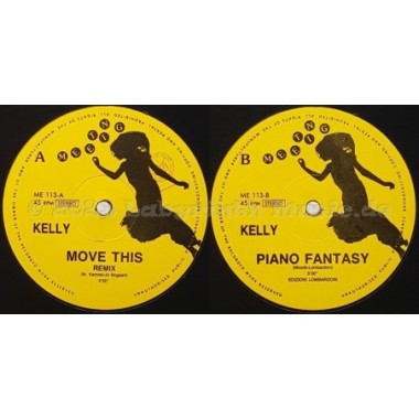 Kelly - Move This • Remix • 12" Vinyl Maxi - Labyrinth Music