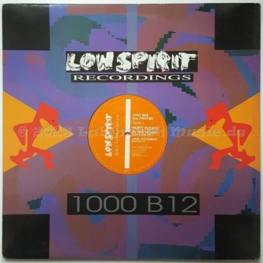 King Bee Feat. Prhyme - Party People In The House • 12" Vinyl Maxi - Labyrinth Music