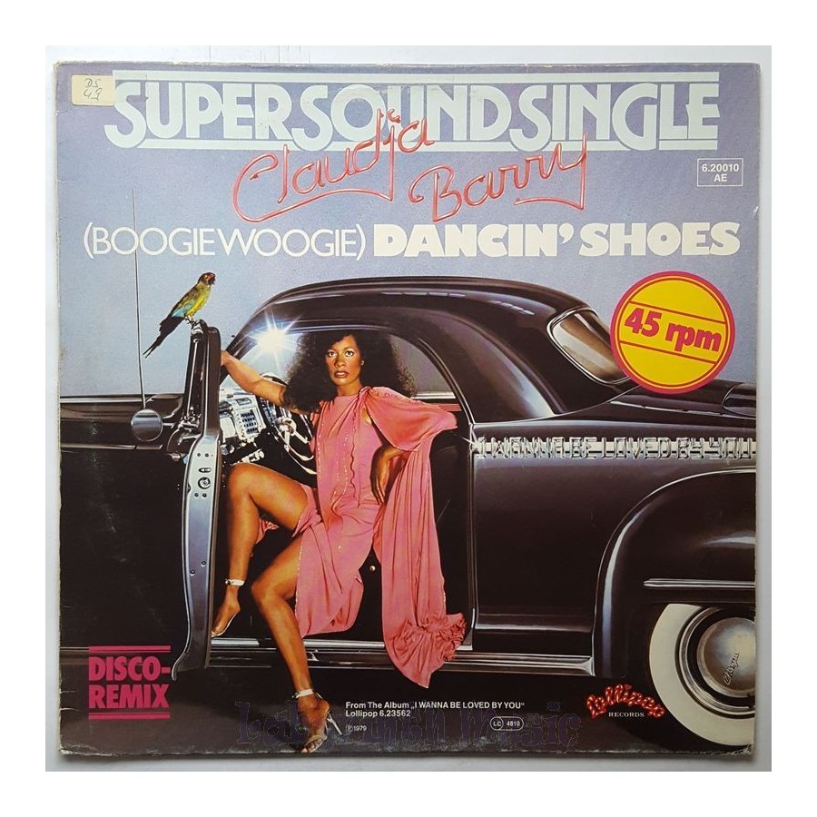 Claudja Barry - (Boogie Woogie) Dancin' Shoes • 12" Vinyl Maxi - Labyrinth Music