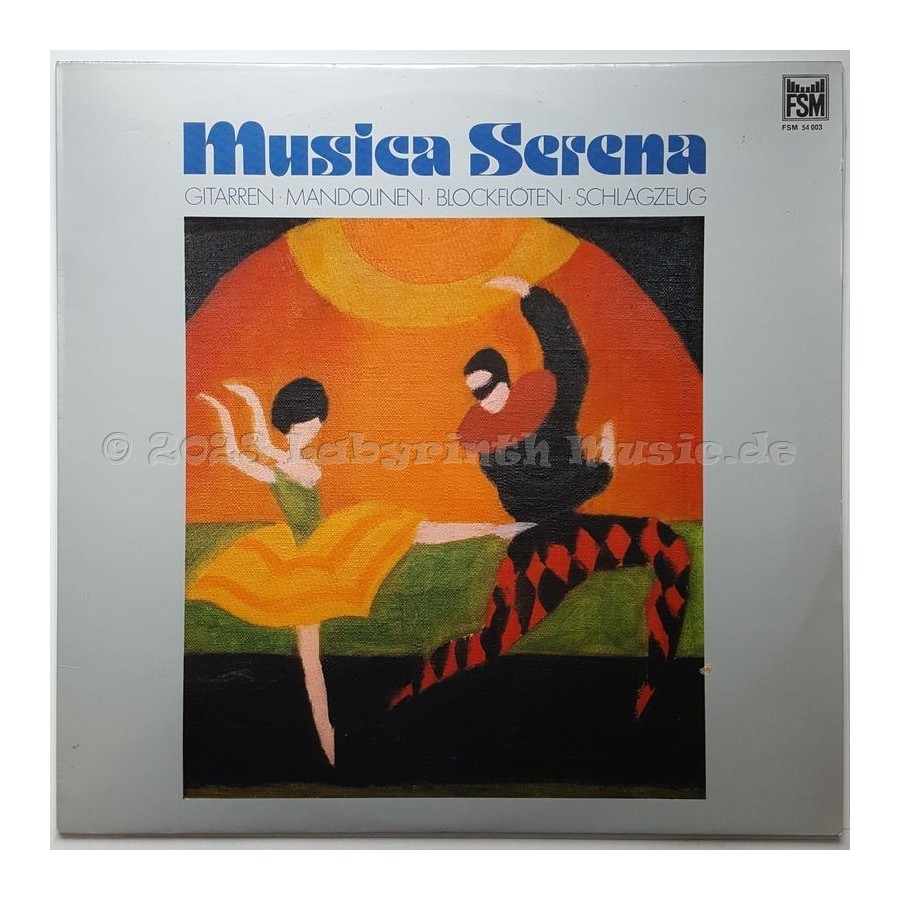 Dietrich Erdmann - Musica Serena • 12" Vinyl LP - Labyrinth Music