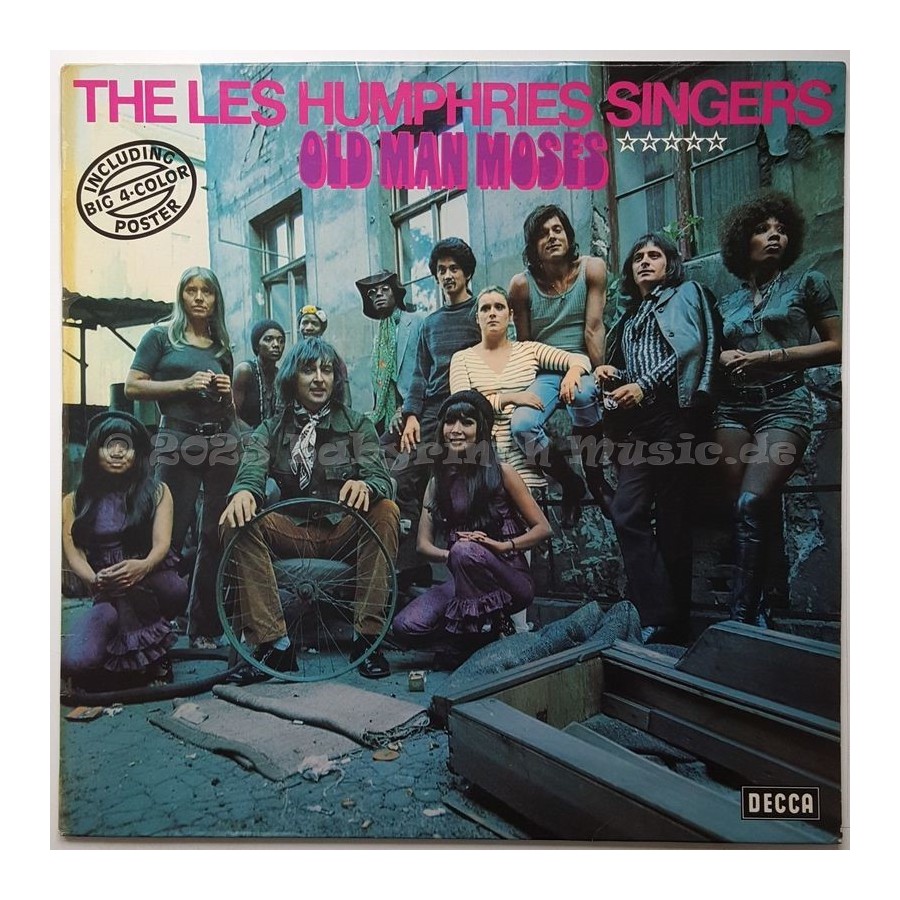 Les Humphries Singers - Old Man Moses • 12" Vinyl LP • EX - Labyrinth Music