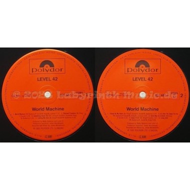 Level 42 - World Machine • 12" Vinyl LP - Labyrinth Music