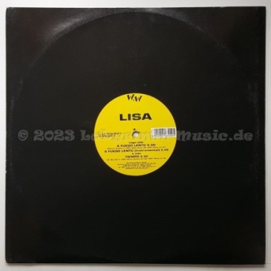 Lisa - A Fuego Lento • 12" Vinyl Maxi - Labyrinth Music