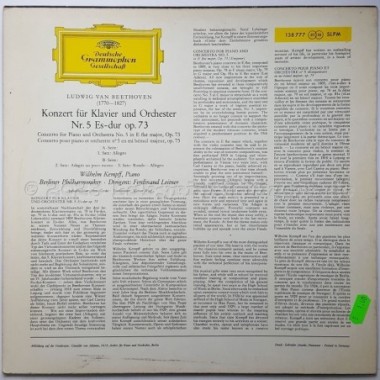 Ludwig Van Beethoven - Klavierkonzert Nr. 5 Es-Dur • 12" Vinyl LP - Labyrinth Music