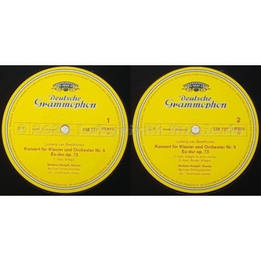 Ludwig Van Beethoven - Klavierkonzert Nr. 5 Es-Dur • 12" Vinyl LP - Labyrinth Music