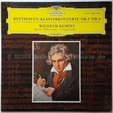 Ludwig Van Beethoven - Klavierkonzerte Nr. 2 • Nr. 4 • 12" Vinyl LP • EX - Labyrinth Music