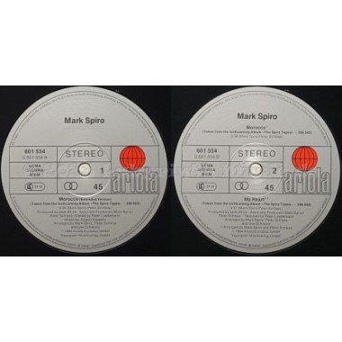 Mark Spiro - Morocco • 12" Vinyl Maxi • EX - Labyrinth Music