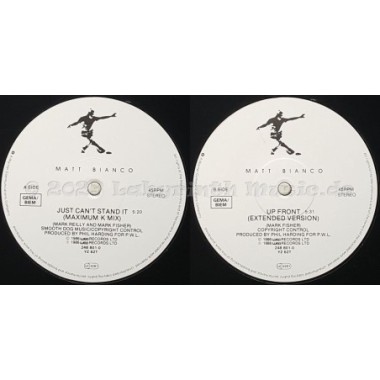 Matt Bianco - Just Can't Stand It • 12" Vinyl Maxi • EX - Labyrinth Music