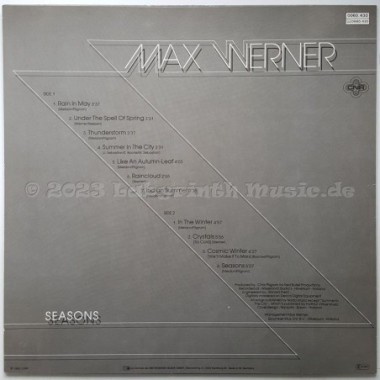 Max Werner - Seasons • 12" Vinyl LP • EX - Labyrinth Music