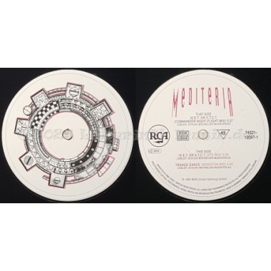 Mediteria - Is E.t. On X.t.c. • Remix • 12" Vinyl Maxi • NM - Labyrinth Music