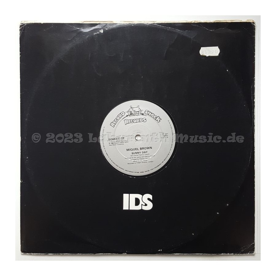 Miquel Brown - Black Leather • 12" Vinyl Maxi - Labyrinth Music