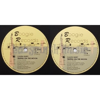 Claudja Barry - Tripping On The Moon • 12" Vinyl Maxi • NM - Labyrinth Music