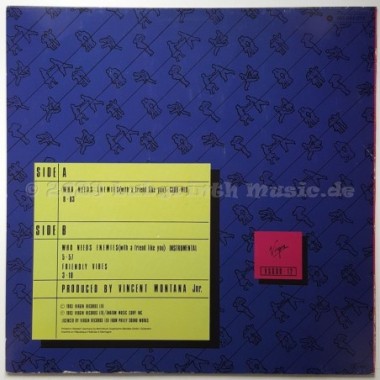 Montana Sextet Feat. Nadiyah - Who Needs Enemies (With A Friend Like You) • 12" Vinyl Maxi • EX - Labyrinth Music