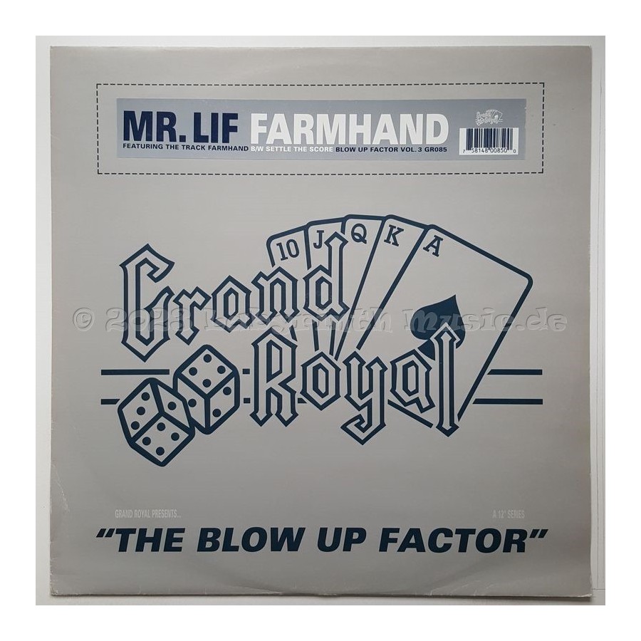 Mr. Lif - Farmhand • 12" Vinyl Maxi • EX - Labyrinth Music