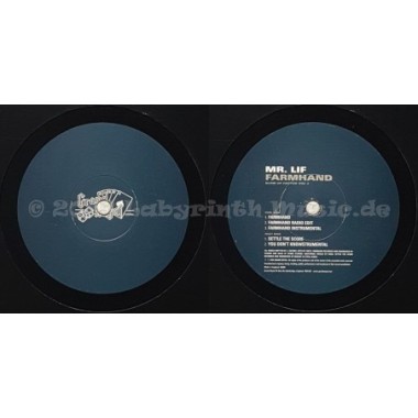 Mr. Lif - Farmhand • 12" Vinyl Maxi • EX - Labyrinth Music