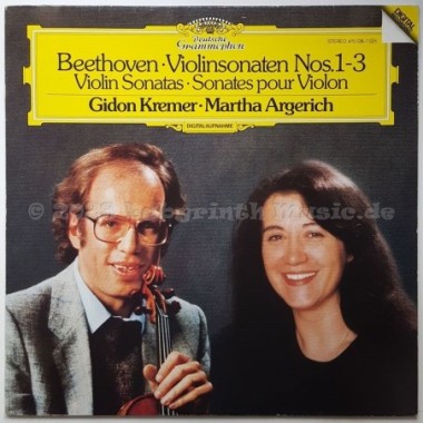 Ludwig Van Beethoven - Violinsonaten Nos. 1-3 • Violin Sonatas • Sonates Pour Violon • 12" Vinyl LP • EX - Labyrinth Music