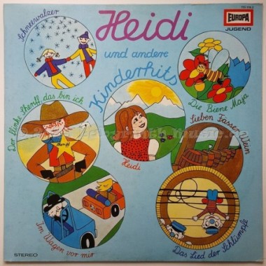 Orchester Udo Reichel - Heidi (Und Andere Kinderhits) • 12" Vinyl LP - Labyrinth Music