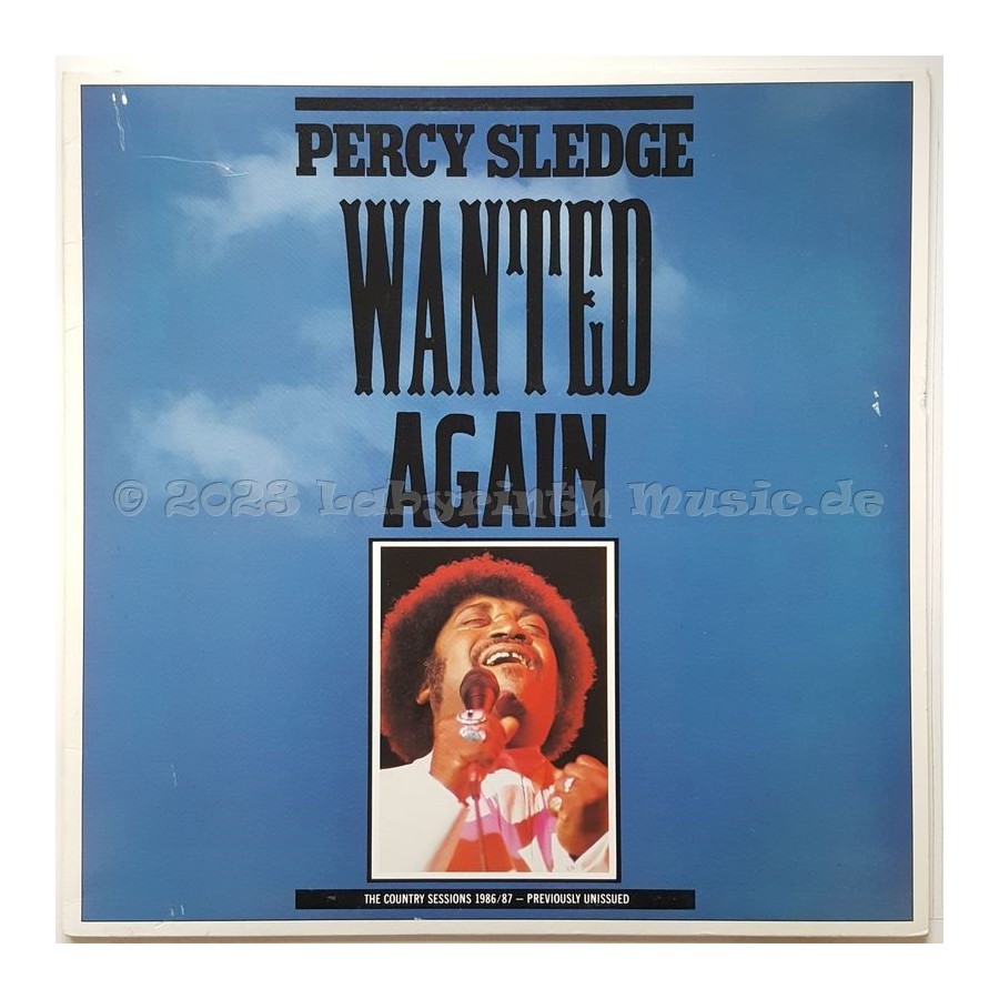 Percy Sledge - Wanted Again • 12" Vinyl LP • EX - Labyrinth Music