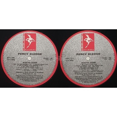 Percy Sledge - Wanted Again • 12" Vinyl LP • EX - Labyrinth Music