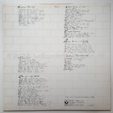 Pink Floyd - The Wall • 12" Vinyl LP • EX - Labyrinth Music