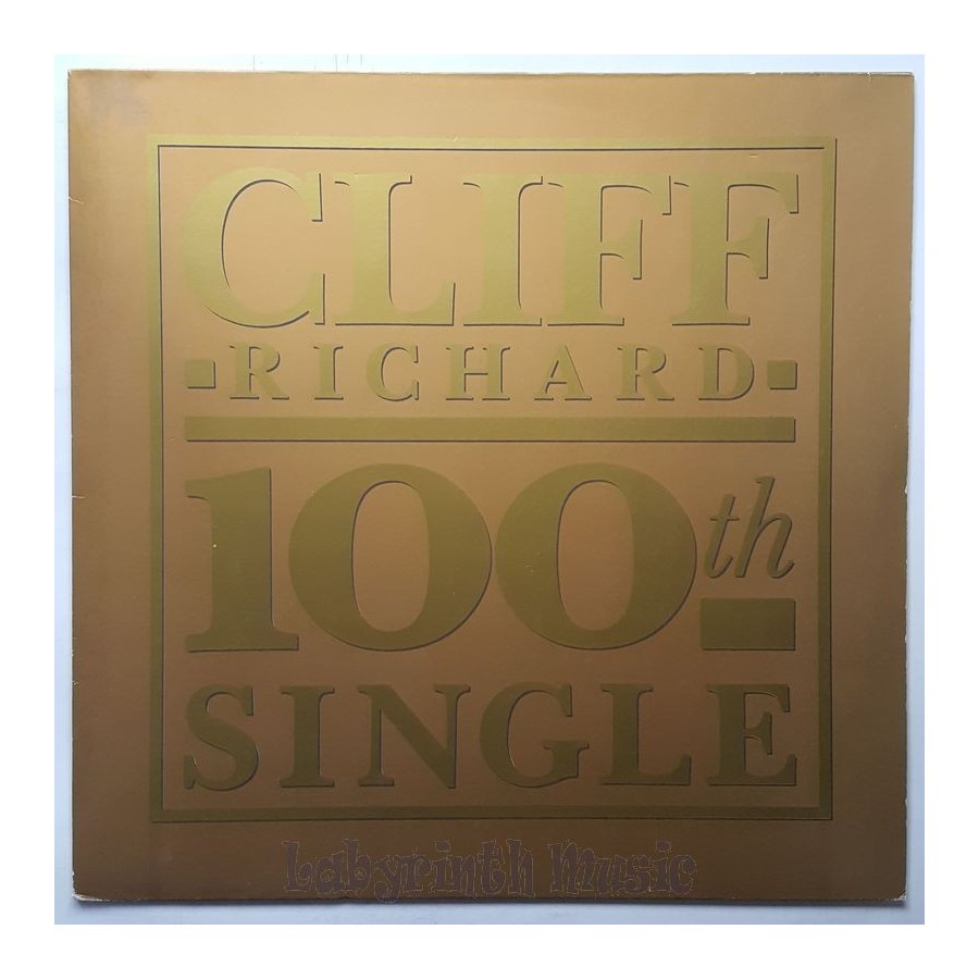 Cliff Richard - 100th Single • 12" Vinyl Maxi • EX - Labyrinth Music