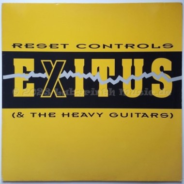 Reset Controls & The Heavy Guitars - Exitus • 12" Vinyl Maxi • EX - Labyrinth Music